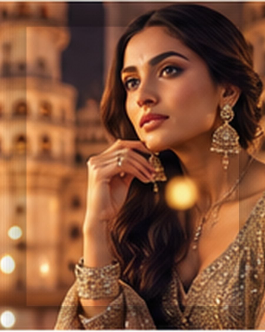 Festive Jewellery Sale Poster prompt preview