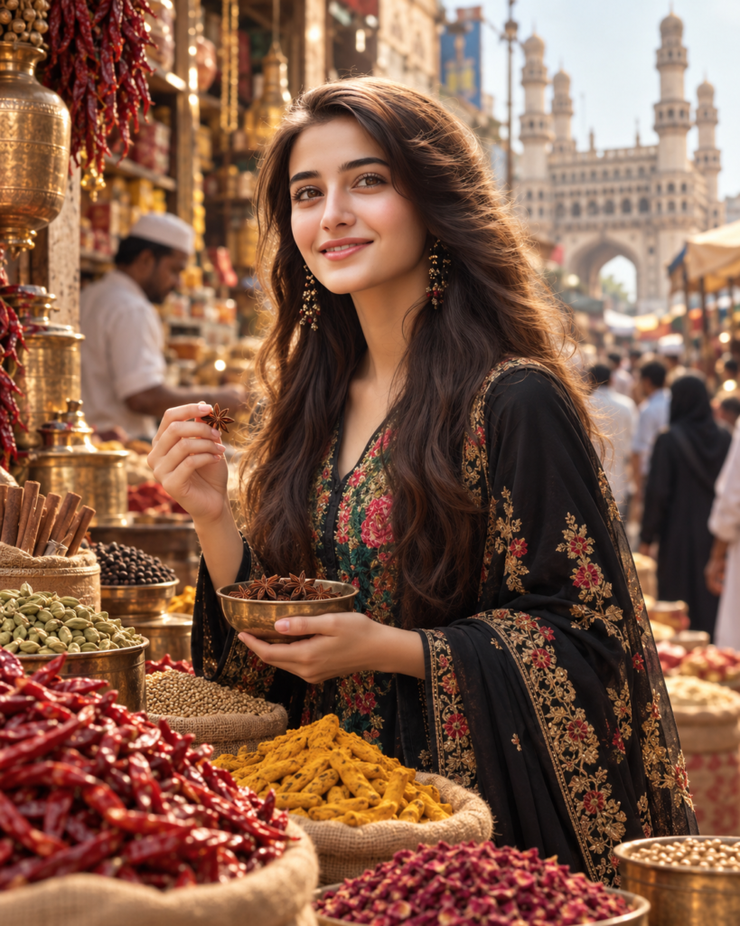 Begum Bazaar Spice Poster prompt preview