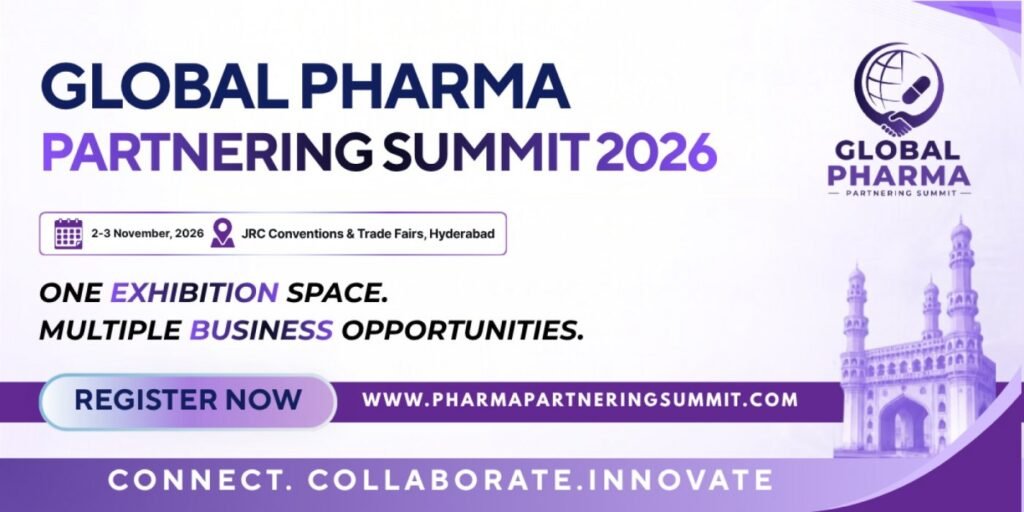 Global Pharma Partnering Summit 2026 — event promotional artwork